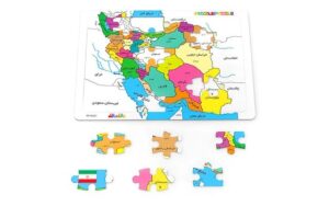 بازی پازل نقشه ايران آواي باران