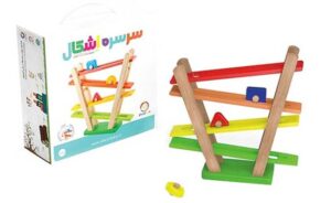 بازی سرسره اشکال چوبی علی کوچولو