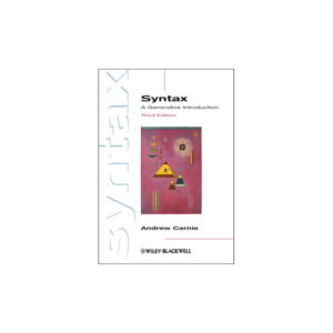 Syntax A Generative Introduction 3rd Edition