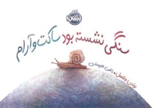 سنگی نشسته بود  ساکت و آرام