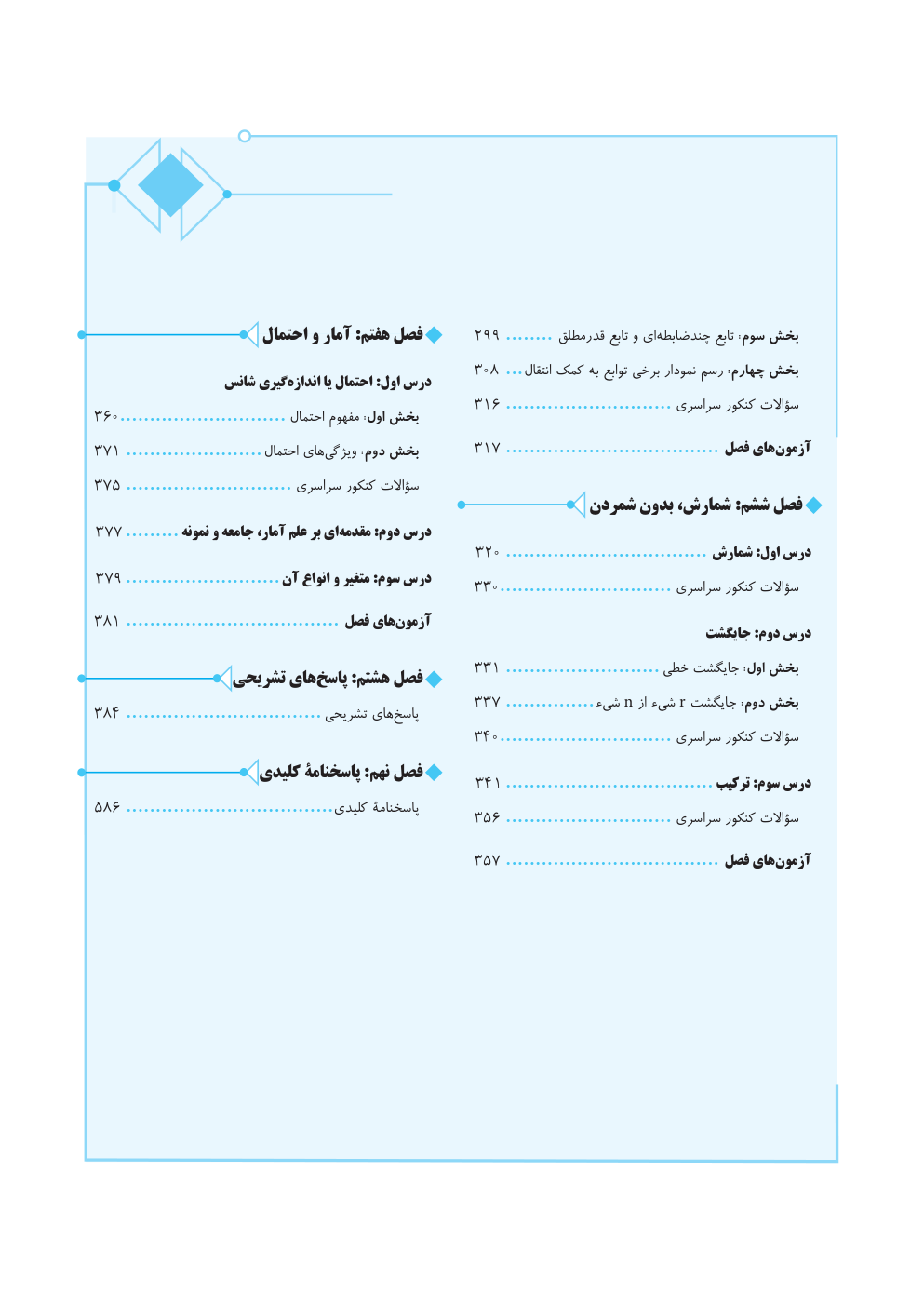 جلد کتاب تست ریاضی 1 دهم نشر الگو